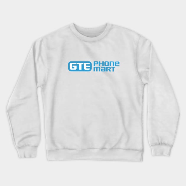 GTE Phone Mart Crewneck Sweatshirt by Turboglyde